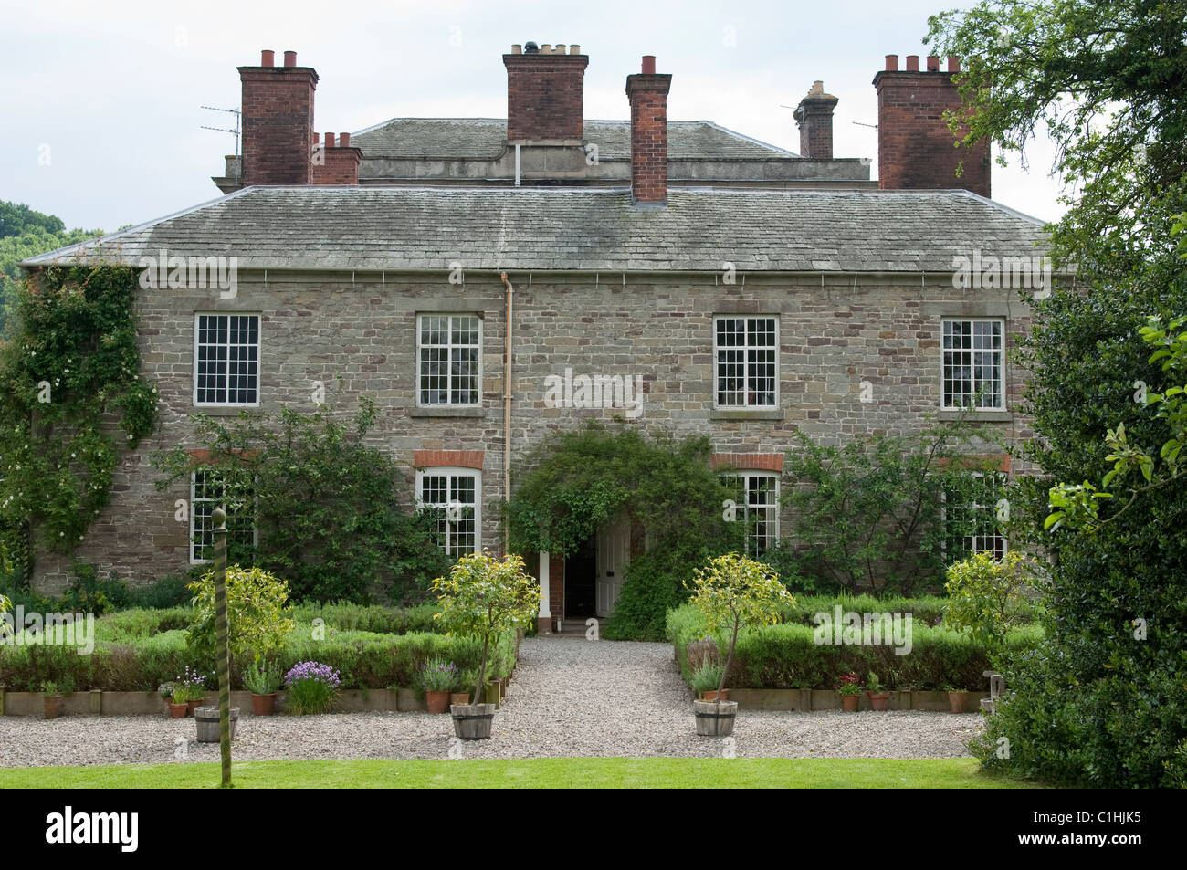 The Dower House, Morville, Shropshire, home of the gardening, Katherine
