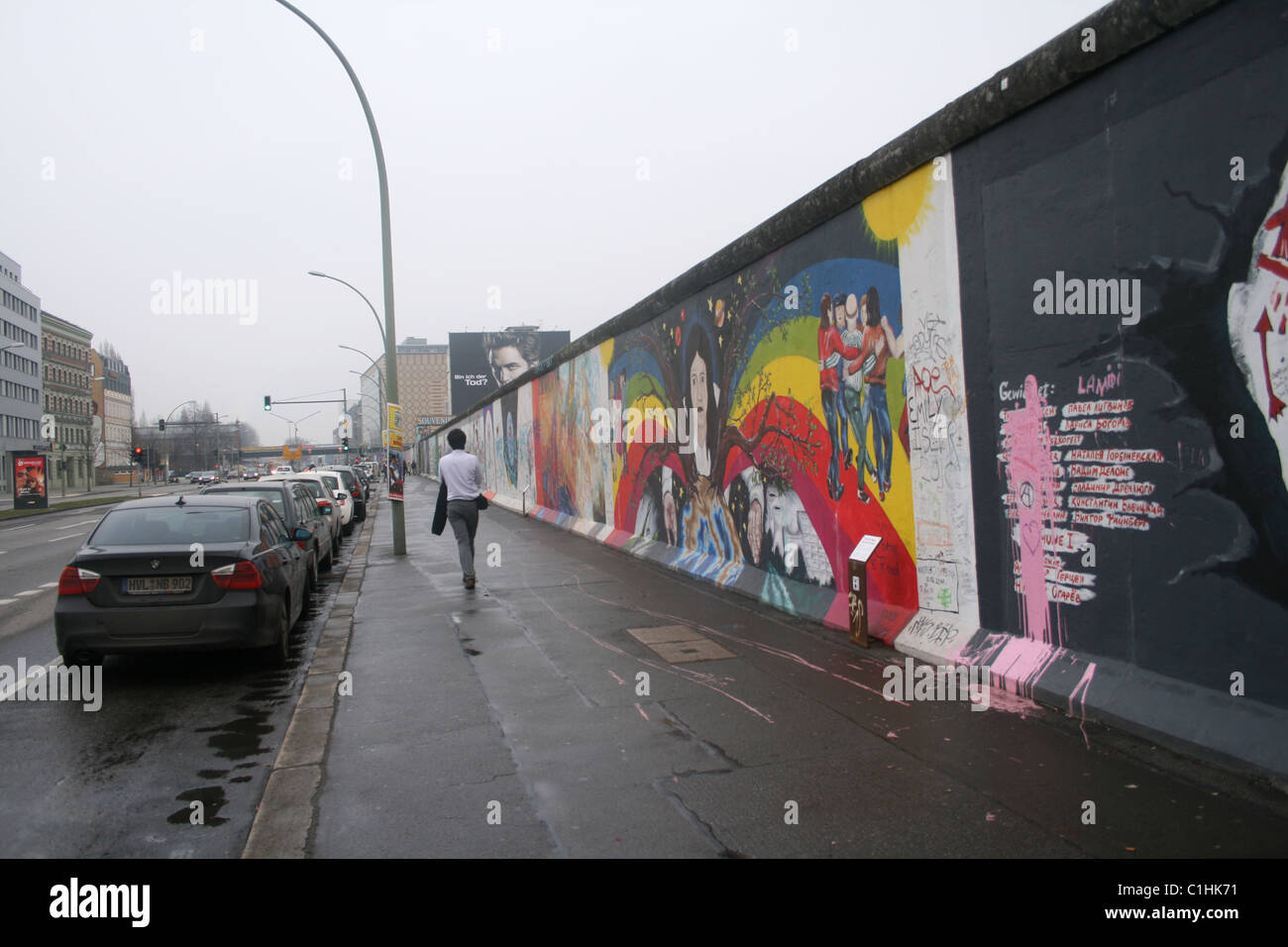 East Side Gallery Stock Photo