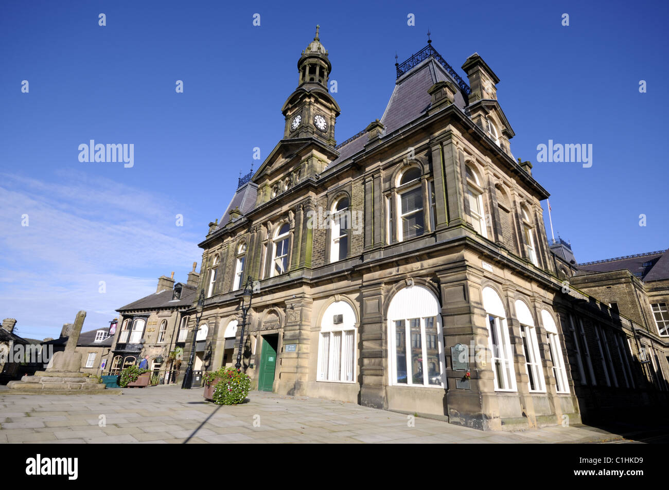 Buxton Town Hall Peak District Stock Photo Alamy