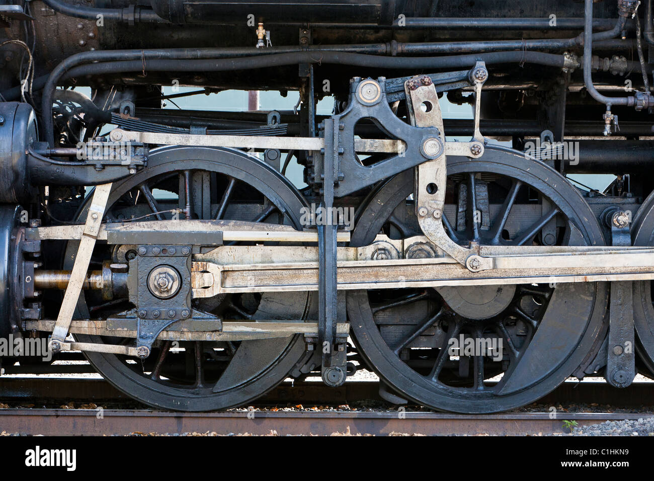 Steam Locomotive Trains. Stock Photo