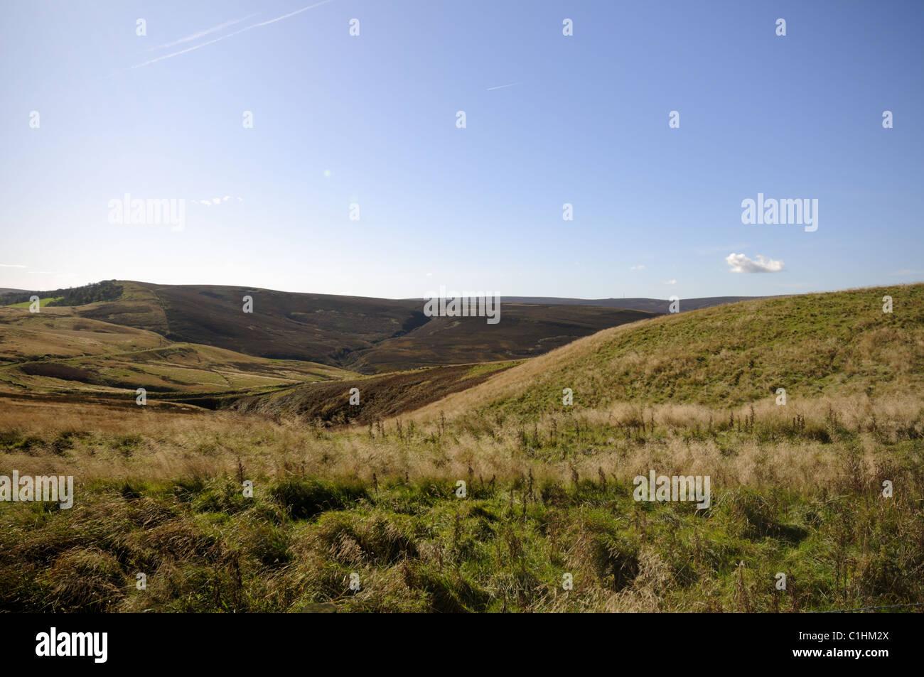 The Goyt Valley - Peak District Stock Photo