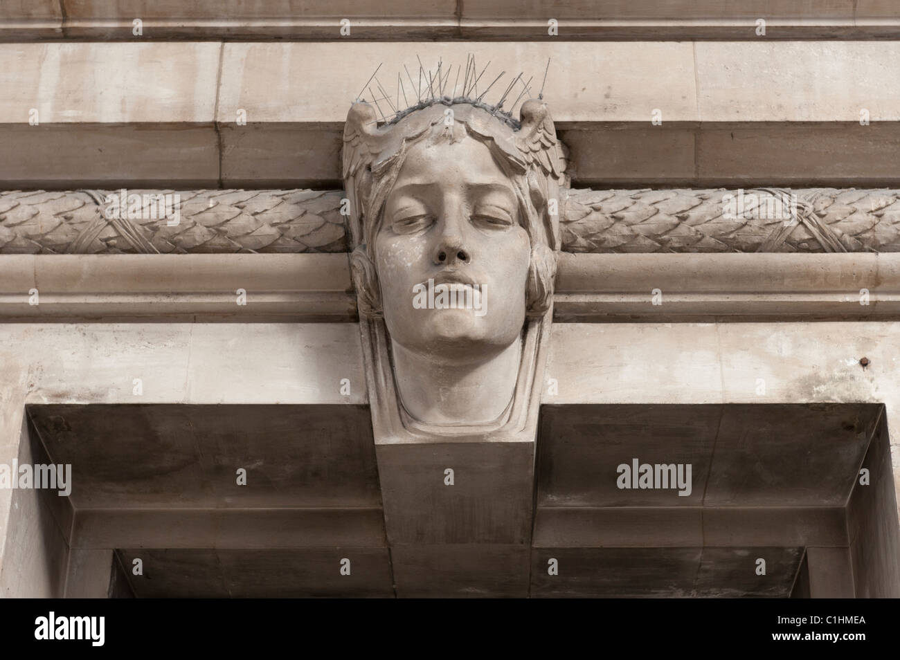 Sculpture at Waterloo Station, London Stock Photo Alamy