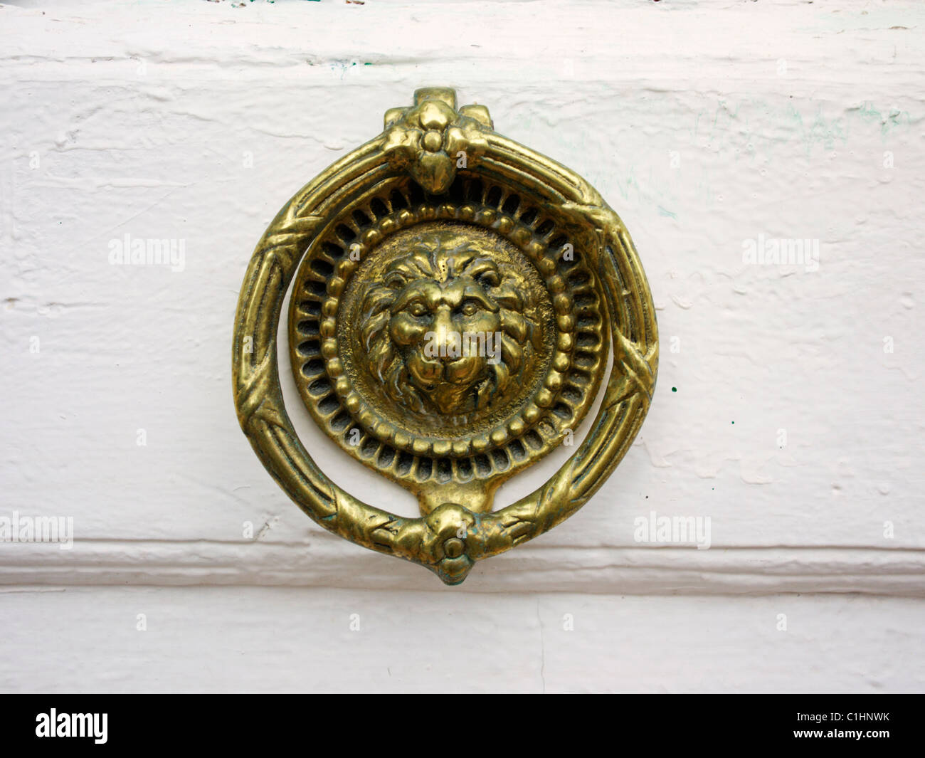 Brass Door Knob Malta Stock Photo 35425759 Alamy