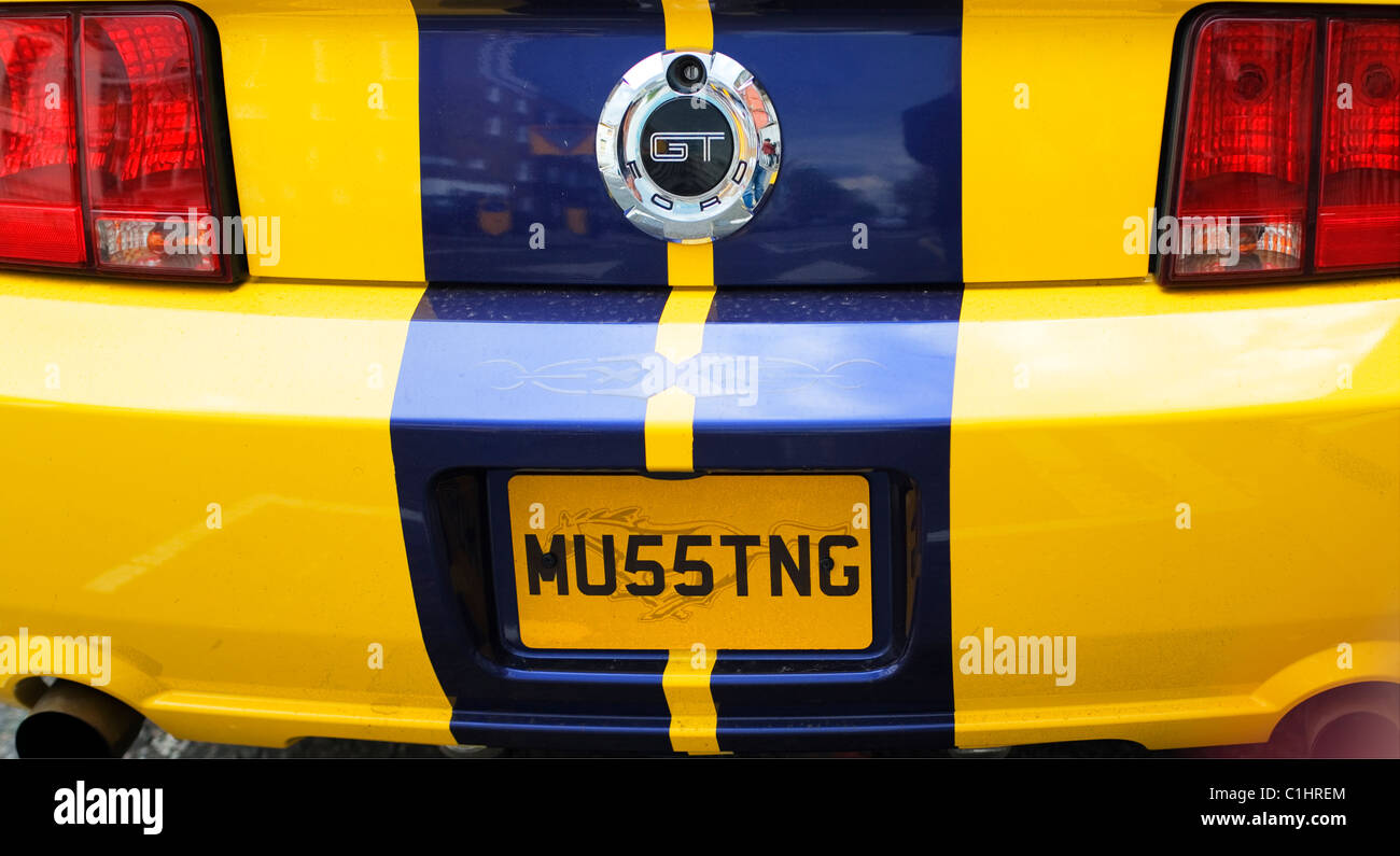 Ford Mustang License Plate Vanity Auto Tag