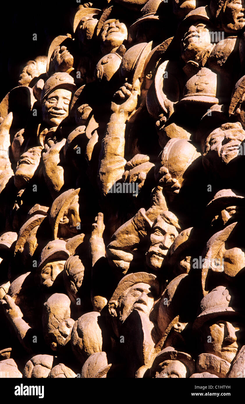 France, Haute Garonne, Toulouse, combatants of Haute Garonne's monument Stock Photo