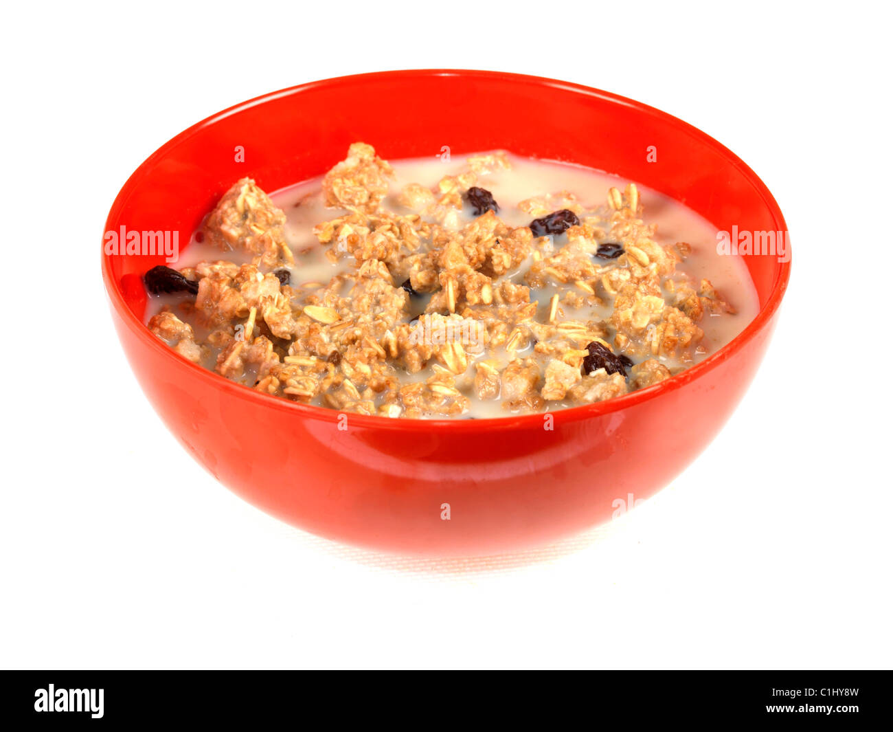 Oat Granola Breakfast Cereal Stock Photo Alamy