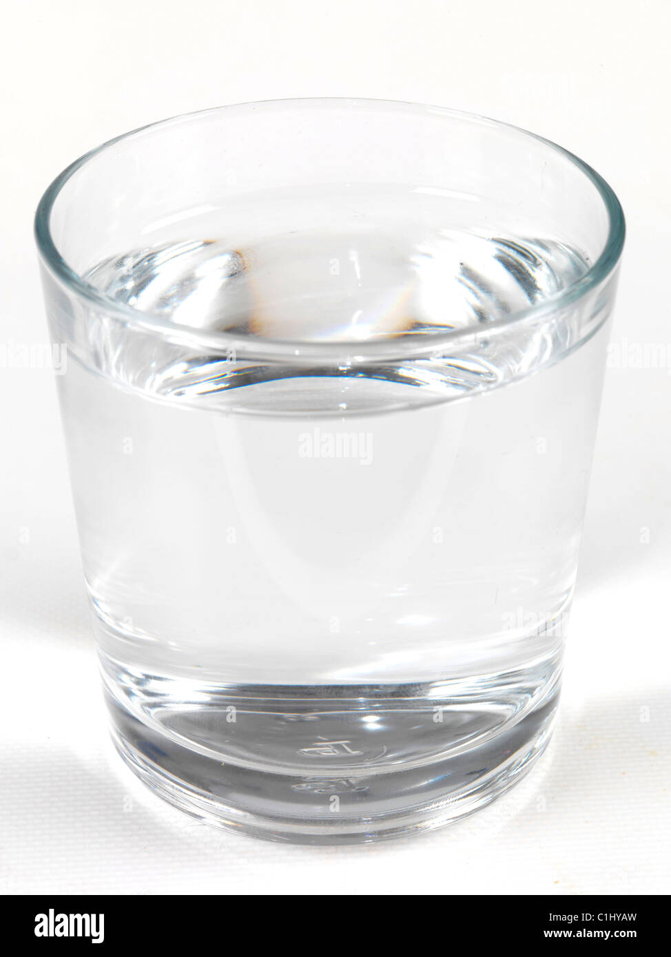 Glass of Water Stock Photo