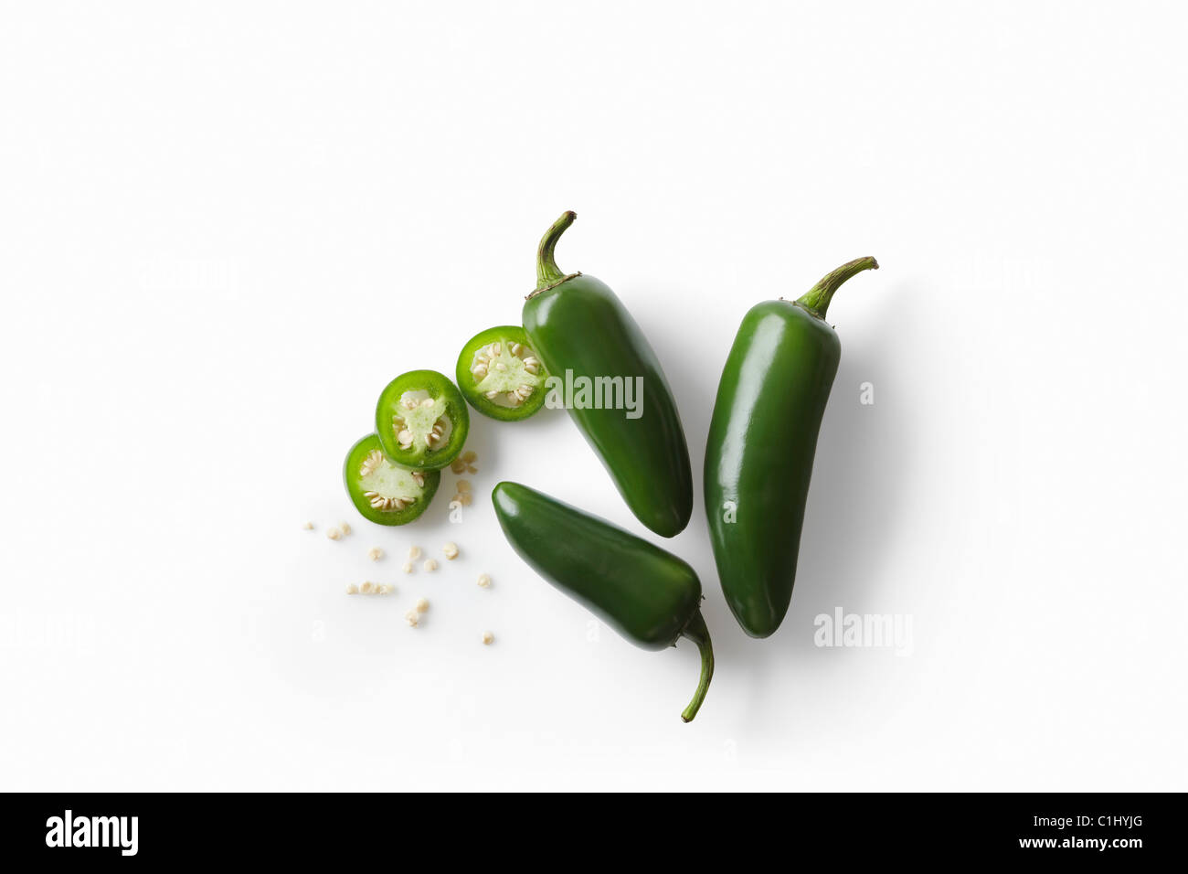 Jalapeno Peppers Stock Photo