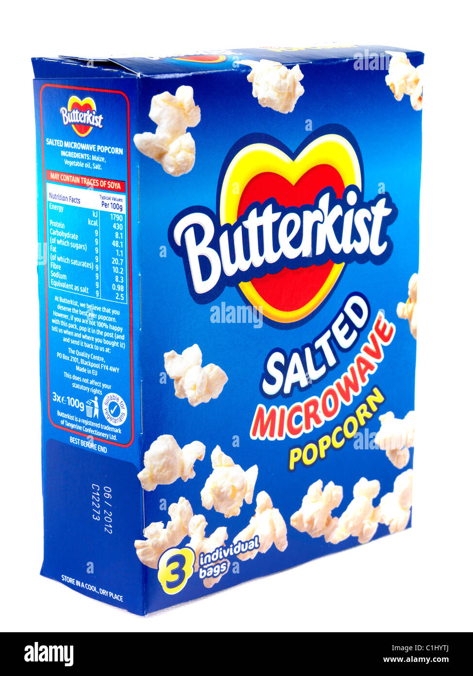 Butterkist Salted Popcorn Stock Photo Alamy