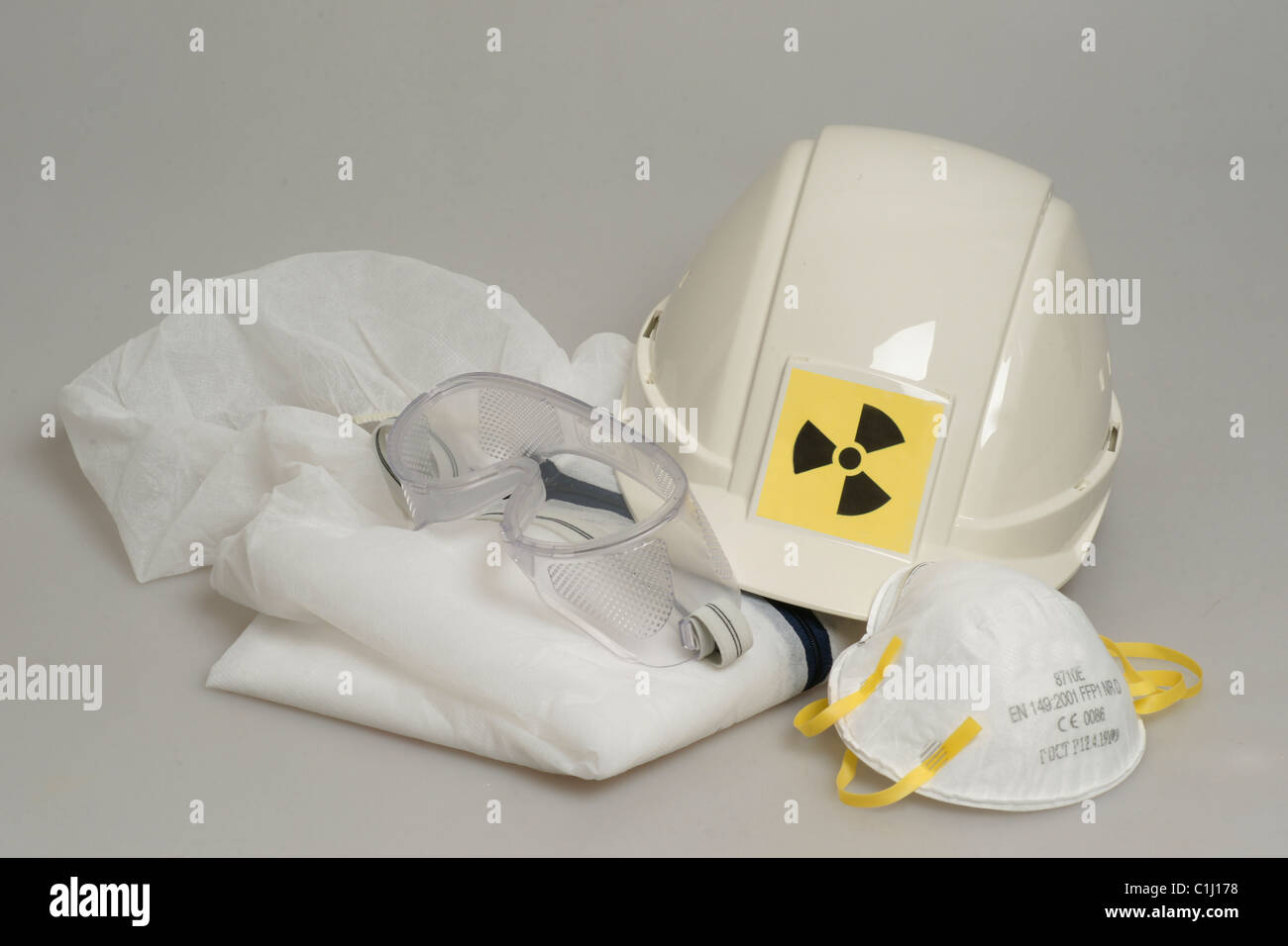 protection from nuclear power Stock Photo