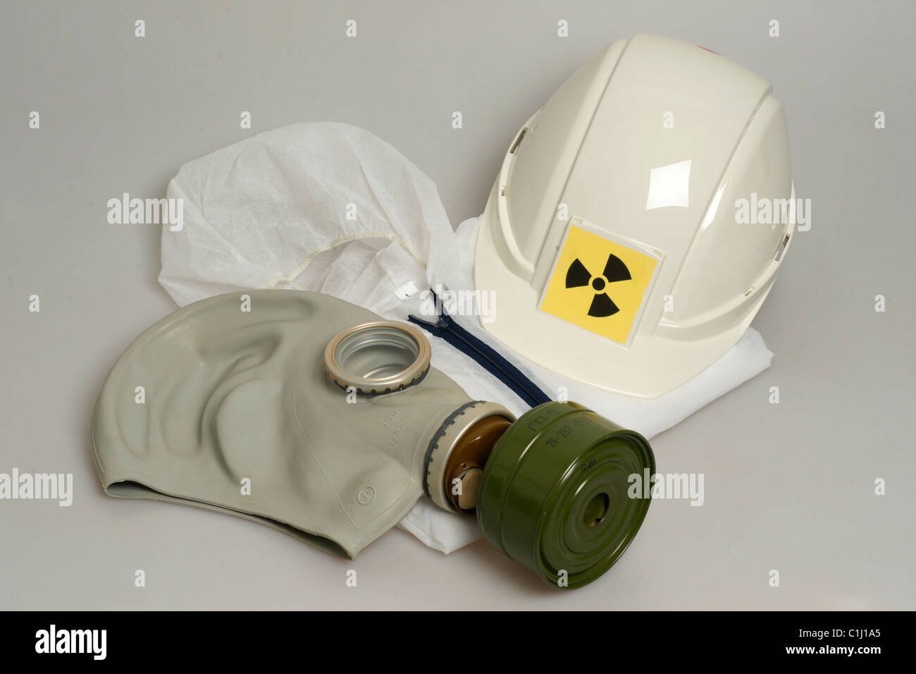 protection from nuclear accident Stock Photo