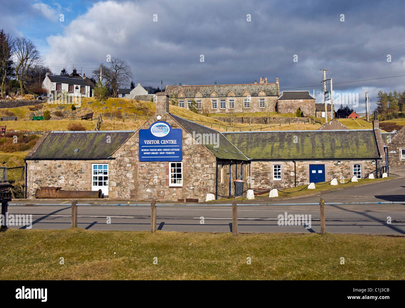 Museum of Lead Mining in Wanlockhead Dumfries & Galloway Scotland Stock Photo