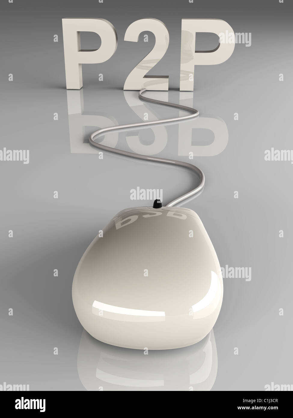 Peer to peer connection Stock Photo Alamy