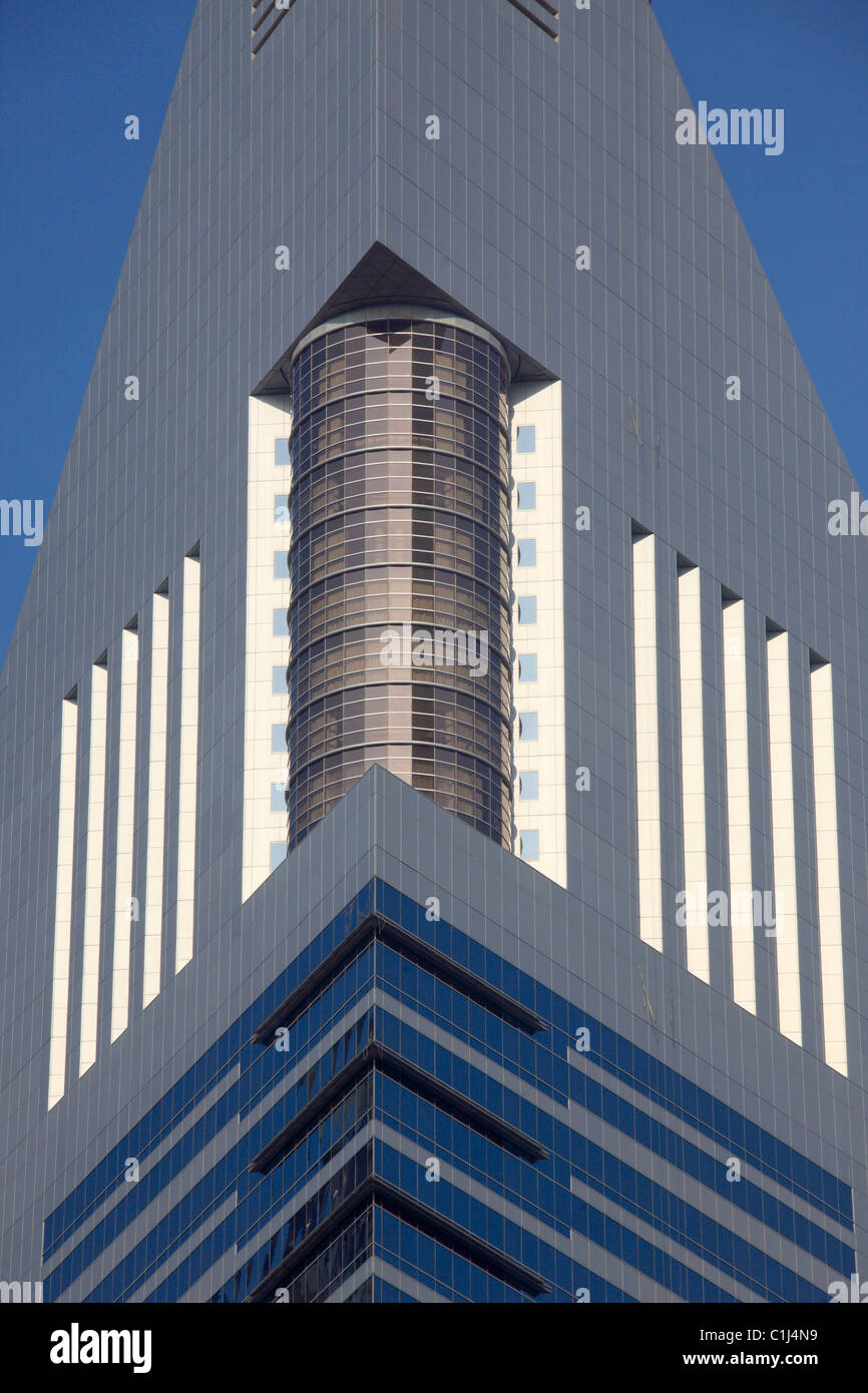 United Arab Emirates, Dubai, Jumeirah Emirates Towers, Stock Photo