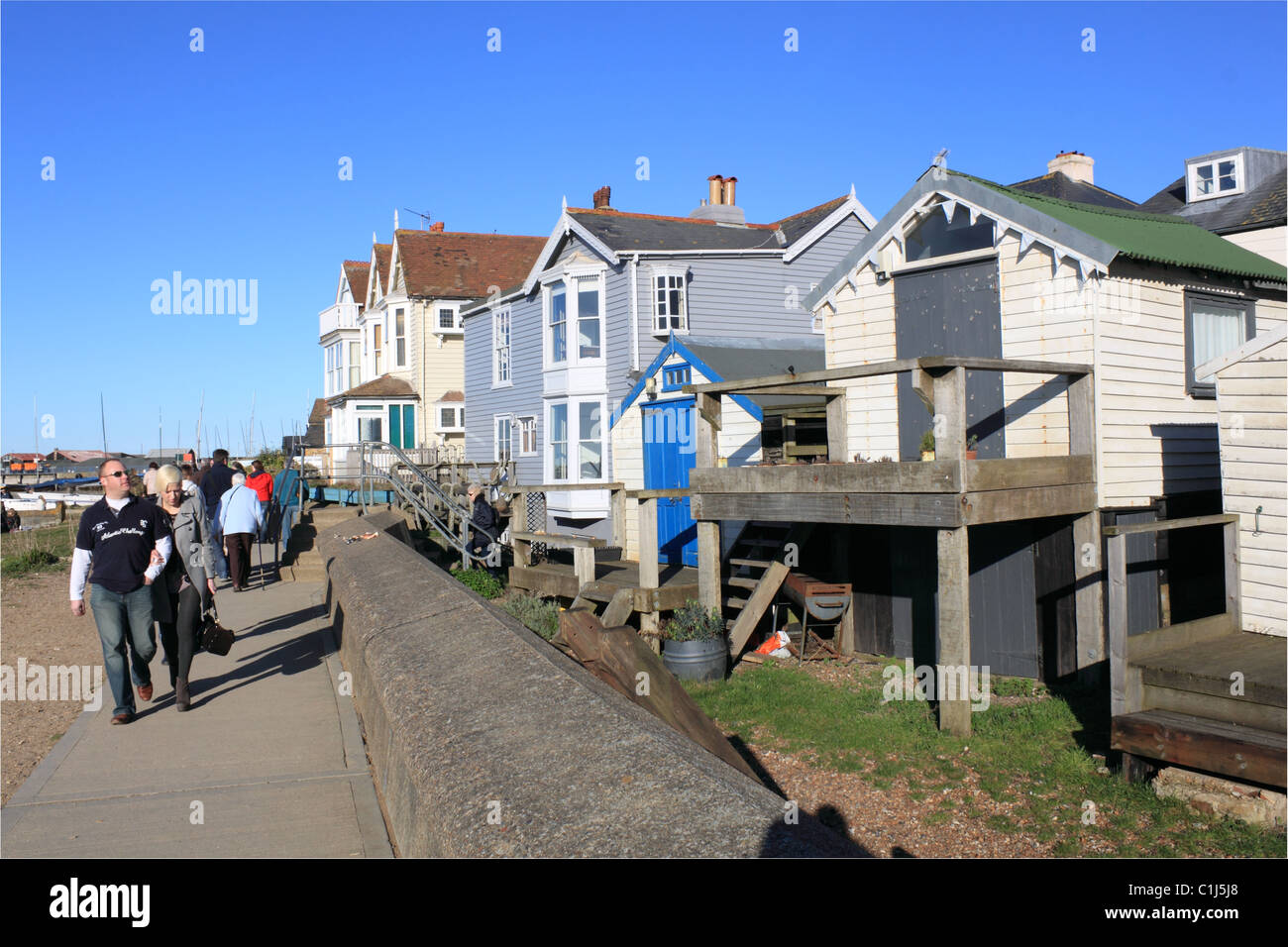 Whitstable seafront houses kent hires stock photography and images Alamy