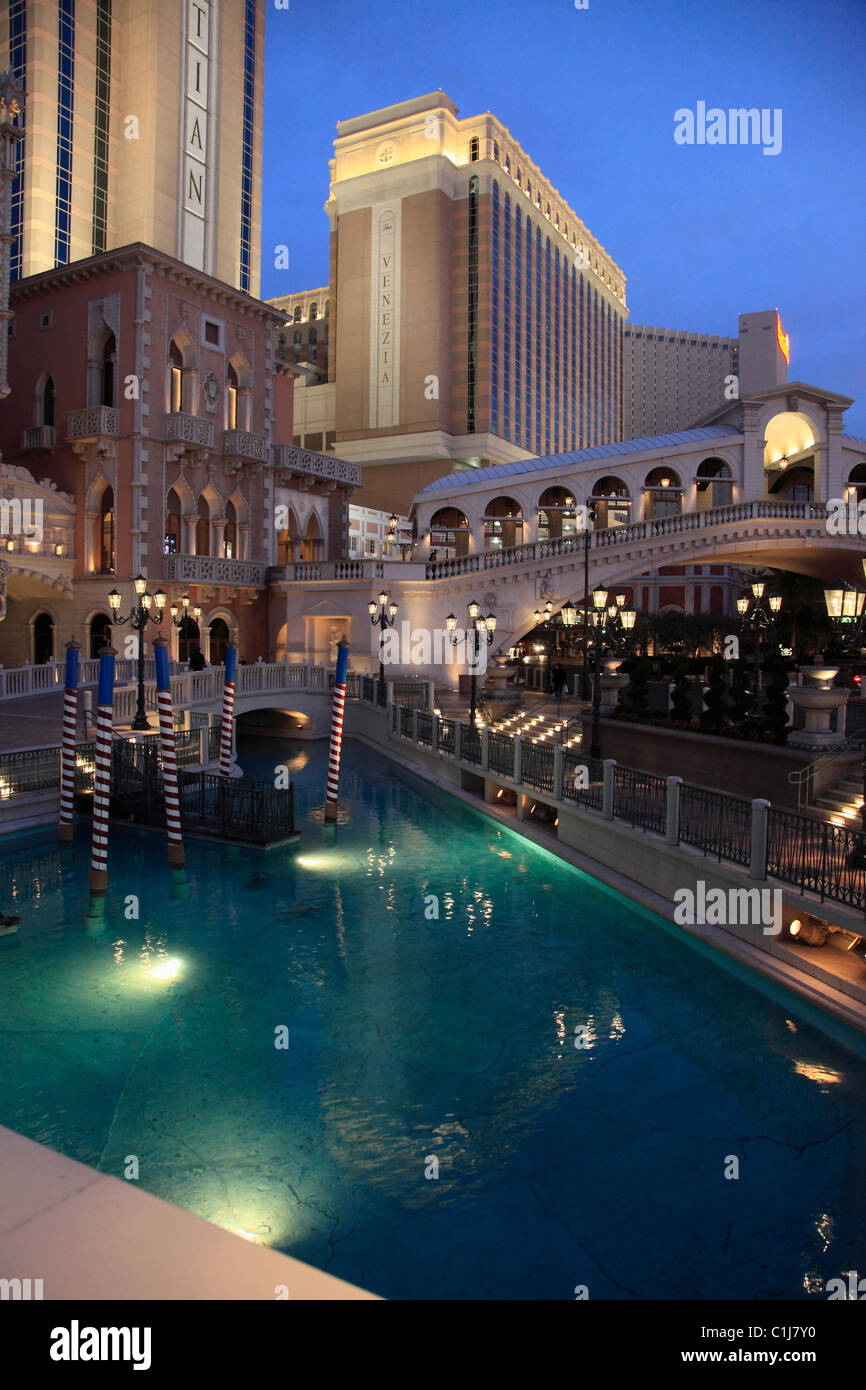 USA, Nevada, Las Vegas, The hotel, casino, resort Stock Photo