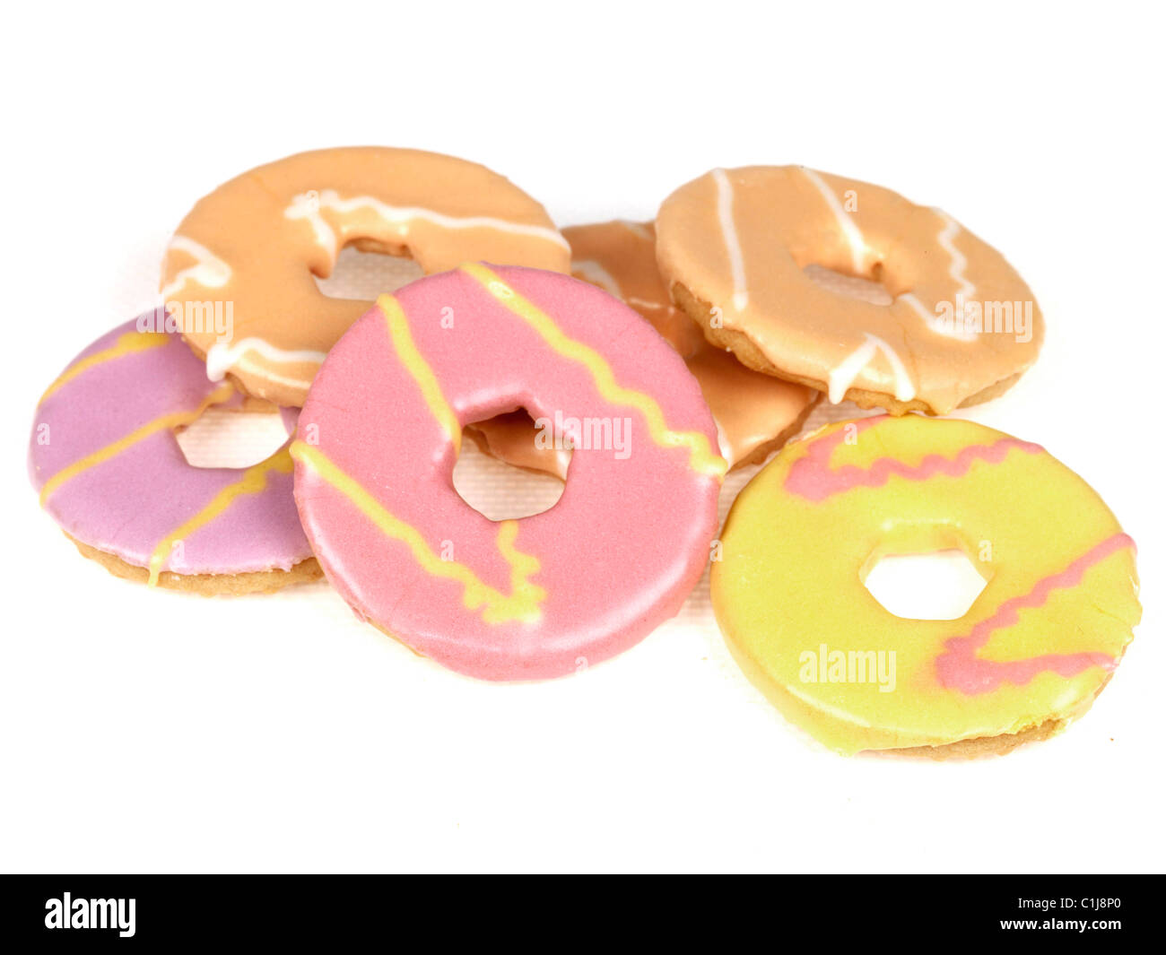 Party ring biscuits hi-res stock photography and images - Alamy