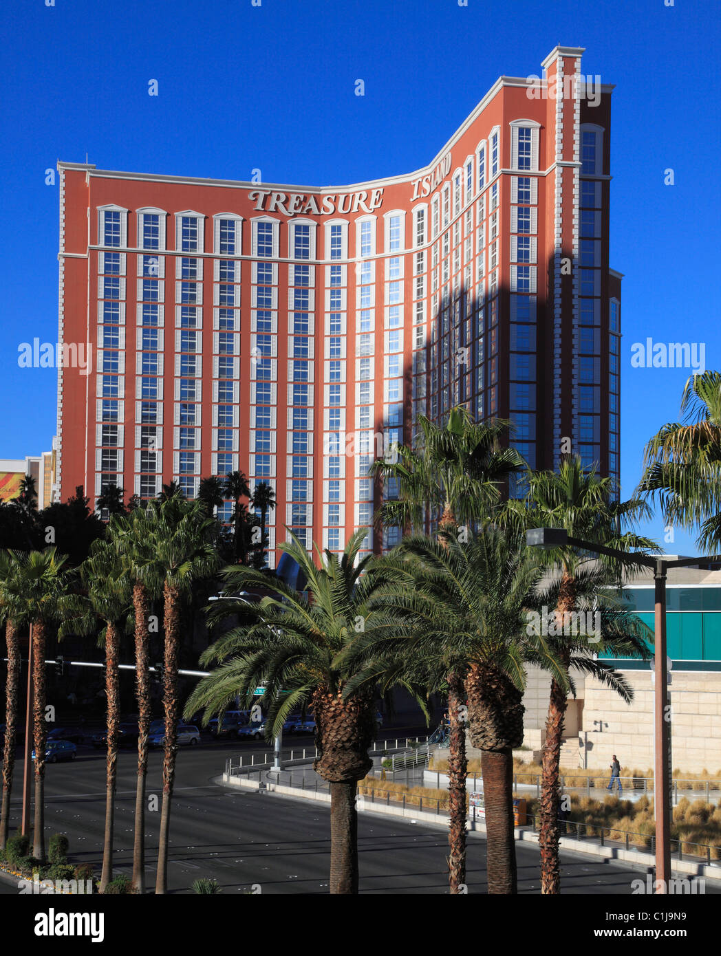 USA, Nevada, Las Vegas, Treasure Island, hotel, casino, Stock Photo