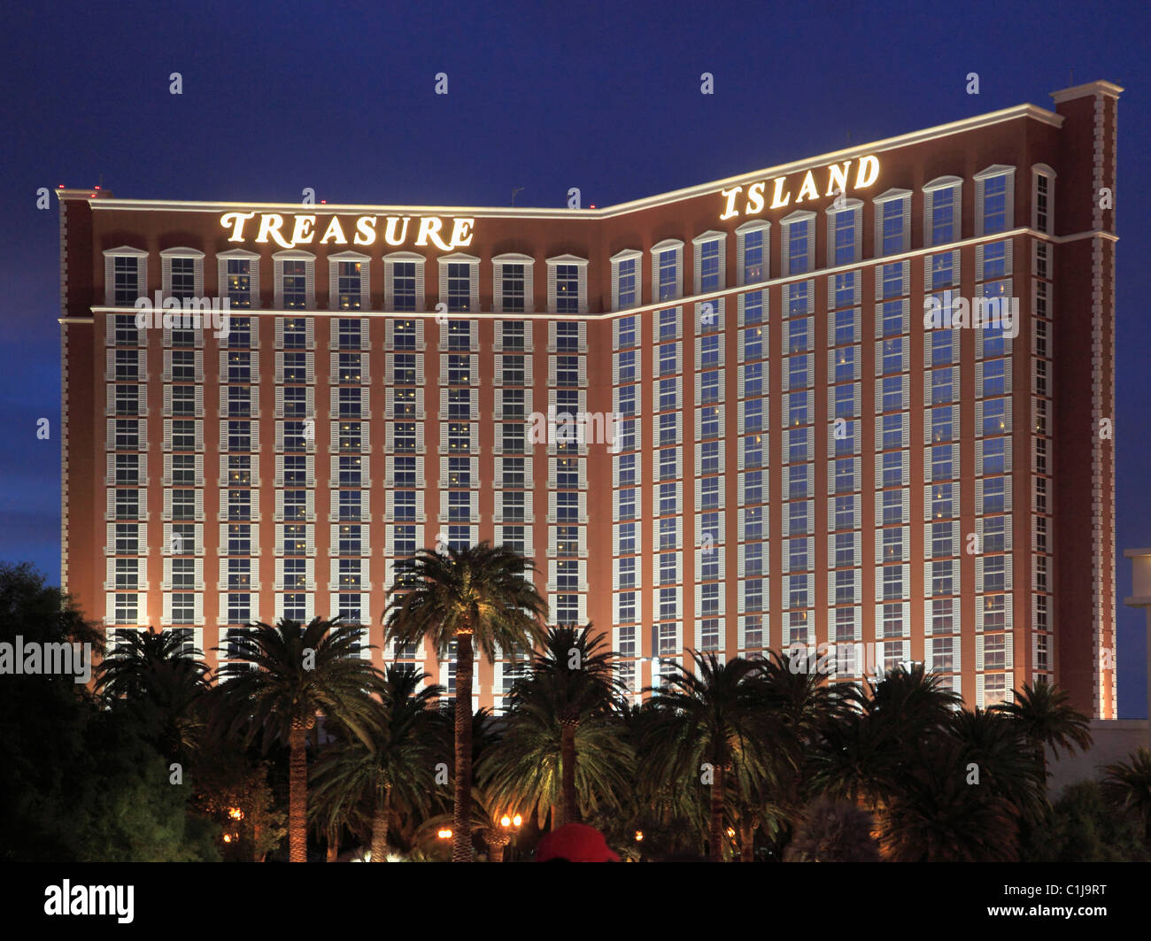 USA, Nevada, Las Vegas, Treasure Island, hotel, casino, Stock Photo