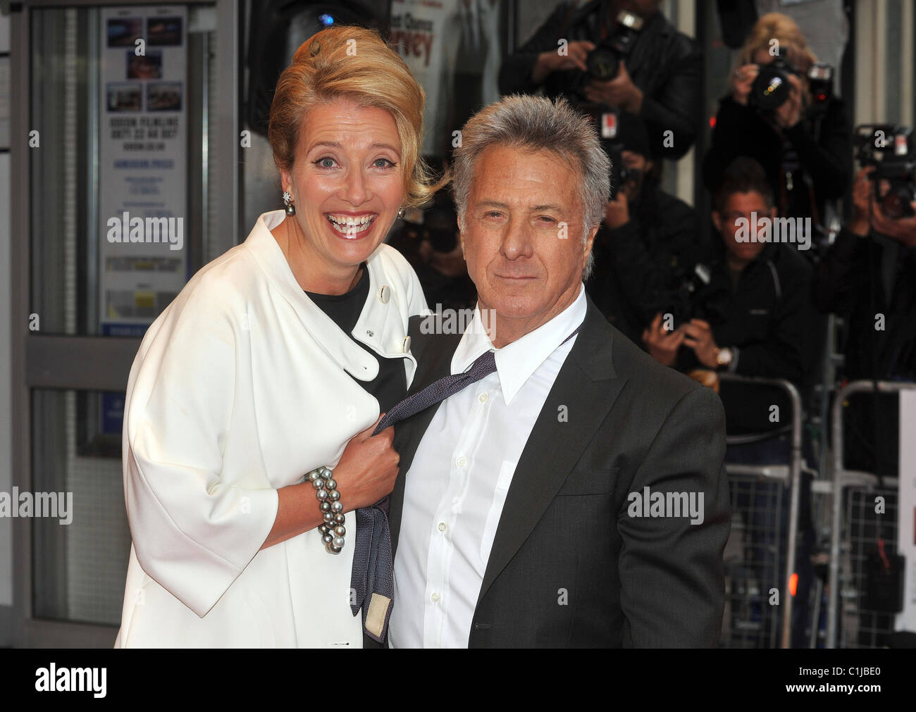 Dustin Hoffman, Emma Thompson 'Last Chance Harvey' UK premiere held at the Odeon West End