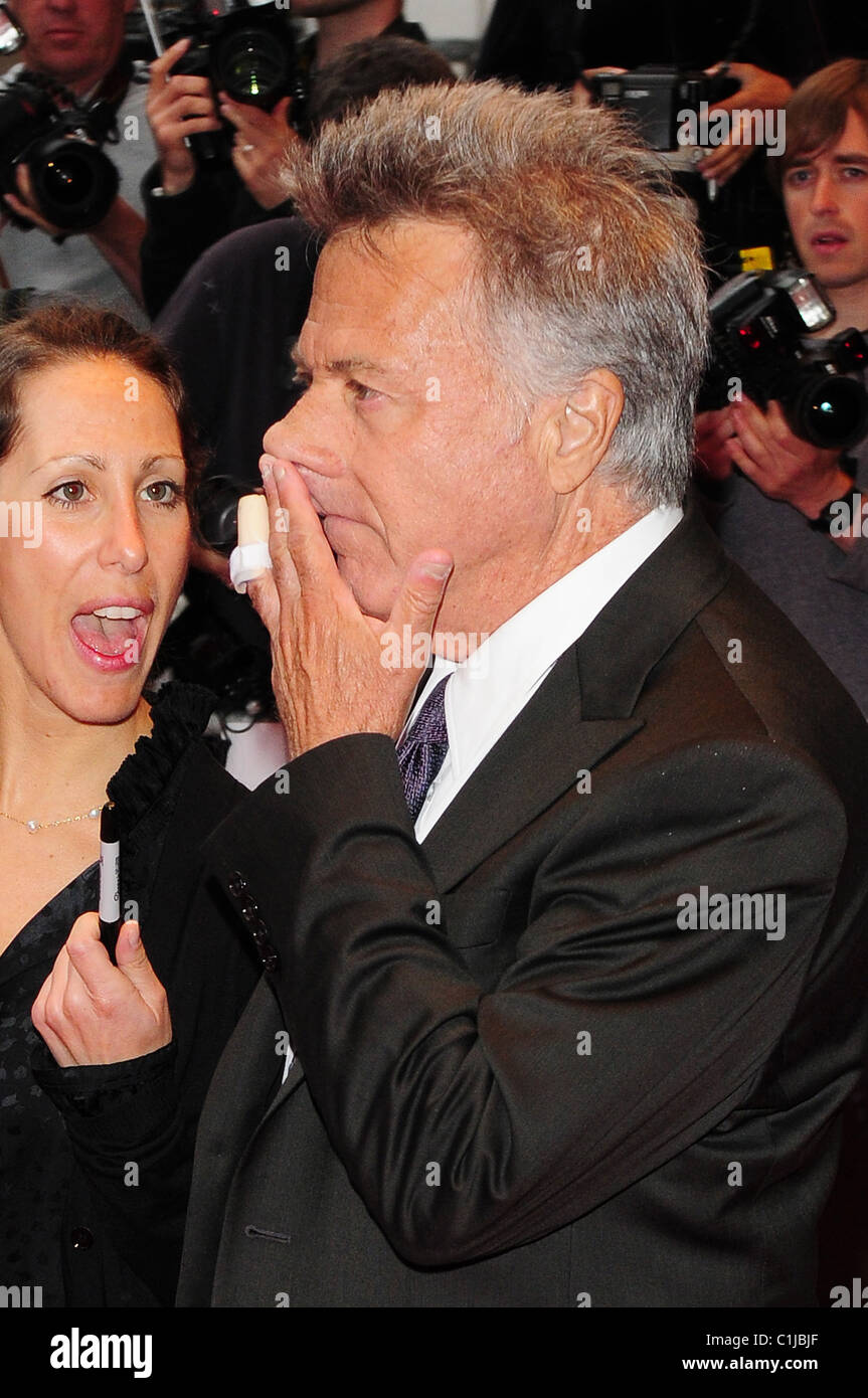 Dustin Hoffman 'Last Chance Harvey' UK premiere held at the Odeon West