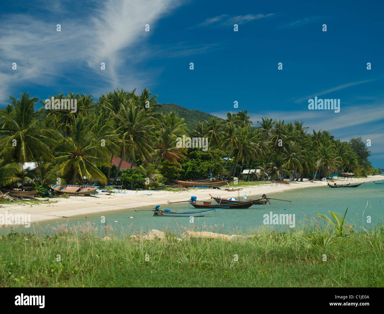 Unspoilt Koh Phangan Stock Photo