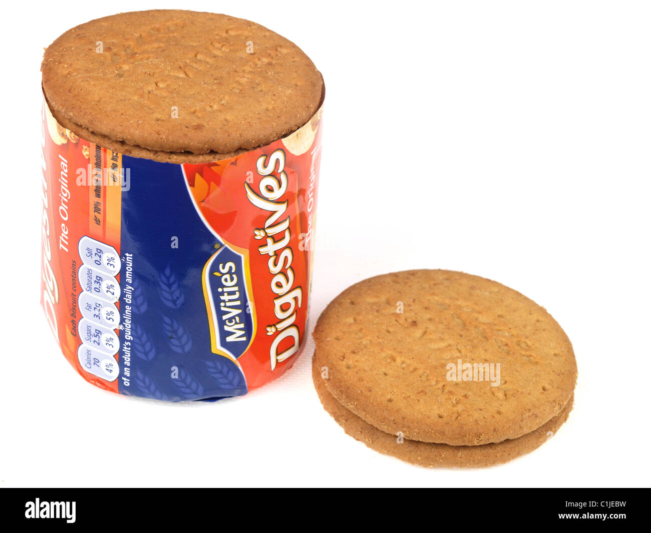 Mcvities Digestive Biscuit Stock Photos & Mcvities Digestive Biscuit
