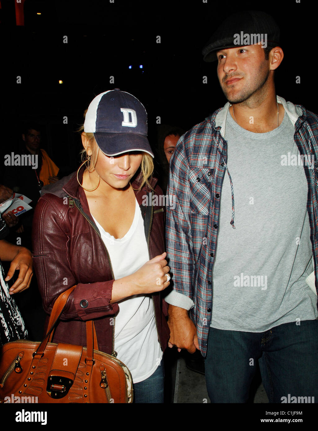 Jessica simpson boyfriend tony romo High Resolution Stock Photography ...