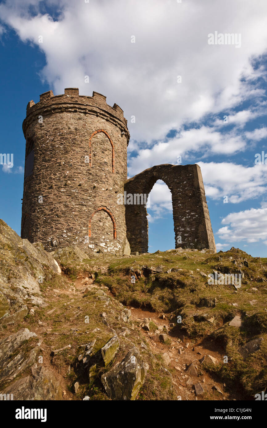 Old John Tower, Bradgate Park, Leicester, Leicestershire Stock Photo