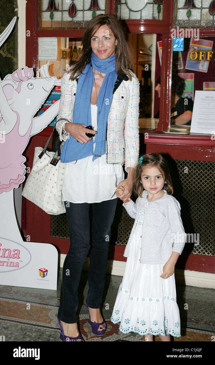 Trinny woodall daughter lyla angelina hi-res stock photography and