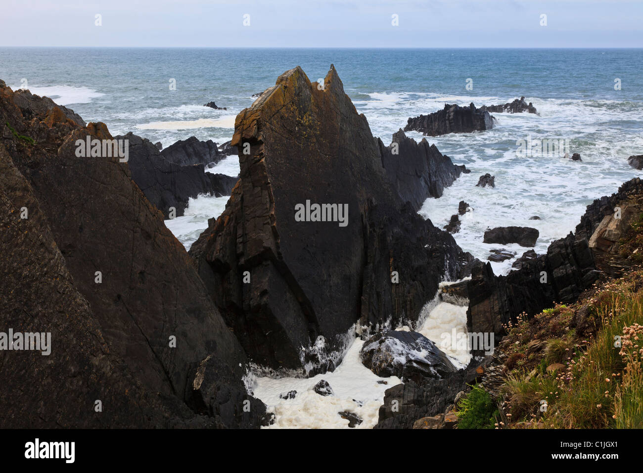 Cliffs coast england english british uk scenic waves hi-res stock ...