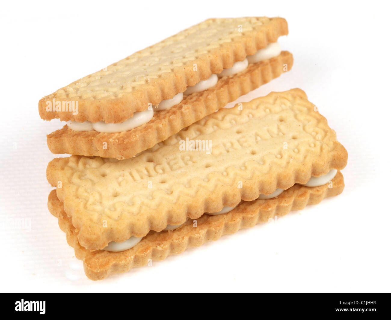 Rich Tea Cream Biscuits Stock Photo Alamy