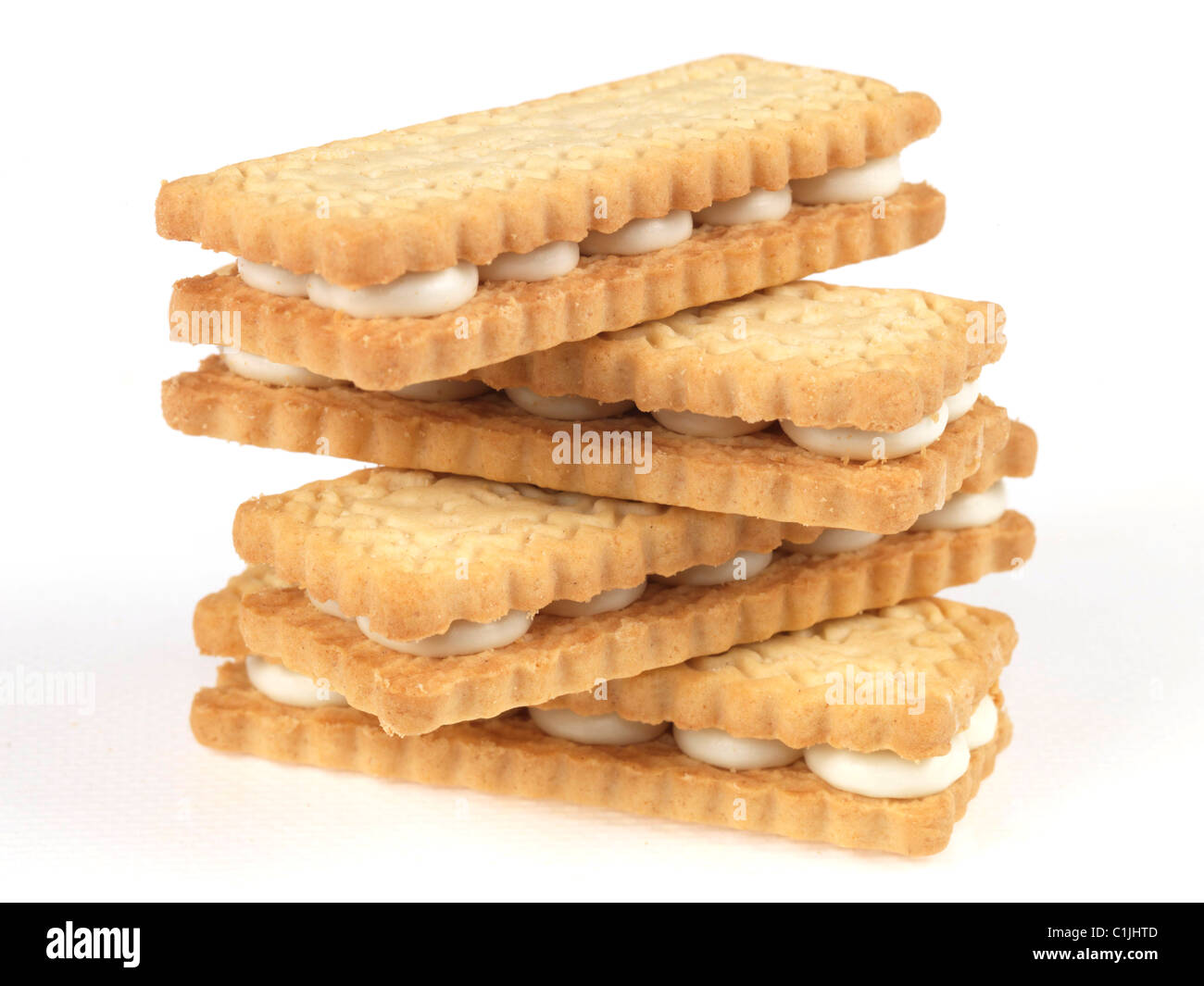 Rich Tea Cream Biscuits Stock Photo Alamy