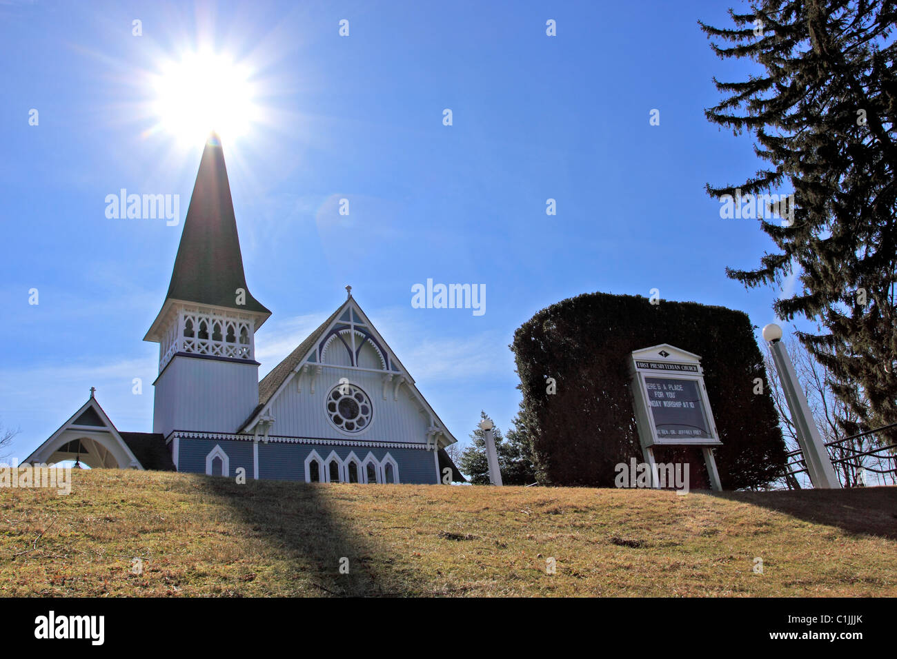 First Presbyterian Church, Oyster Bay, Long Island NY Stock Photo Alamy