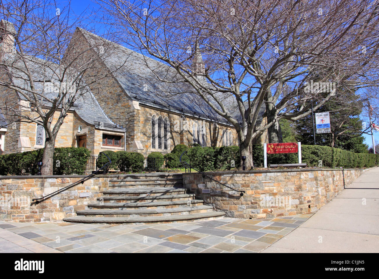 Christ Episcopal Church, Oyster Bay, Long Island NY Stock Photo Alamy