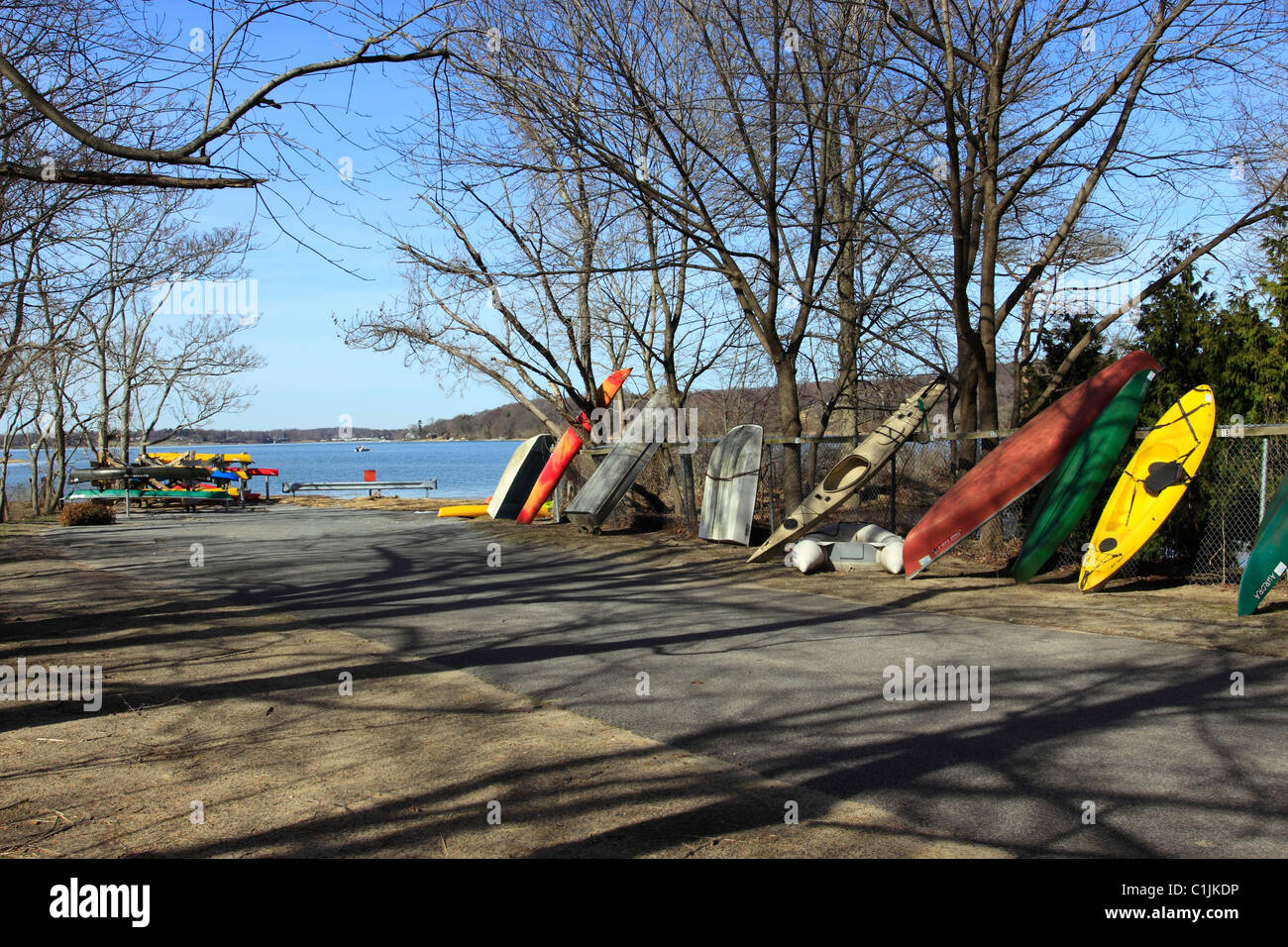 Landing Rd., Oyster Bay Cove, Long Island, NY Stock Photo Alamy
