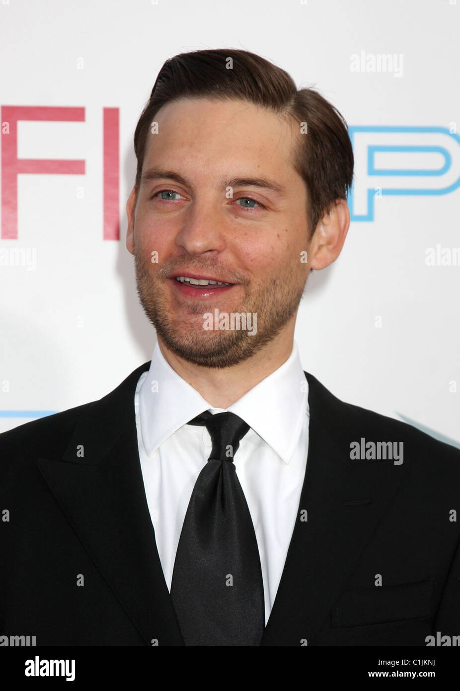 Tobey Maguire AFI Lifetime Achievement Award: A Tribute to Michael Douglas held at Sony Pictures Studios - arrivals Los Stock Photo