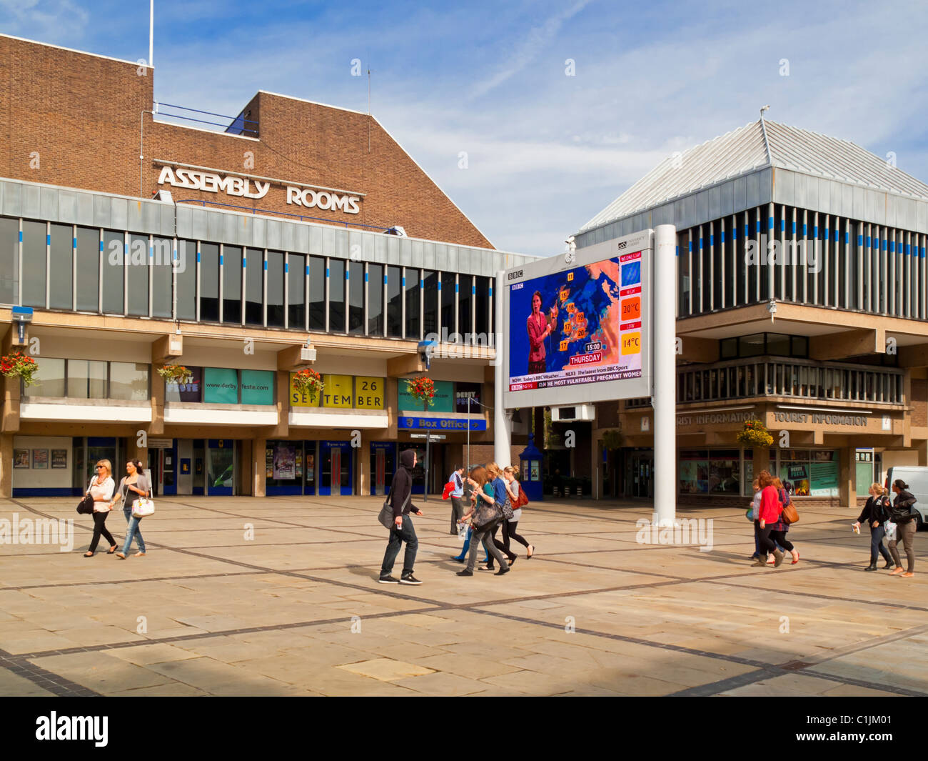 Derby Assembly Rooms In Derby City Centre England Uk With