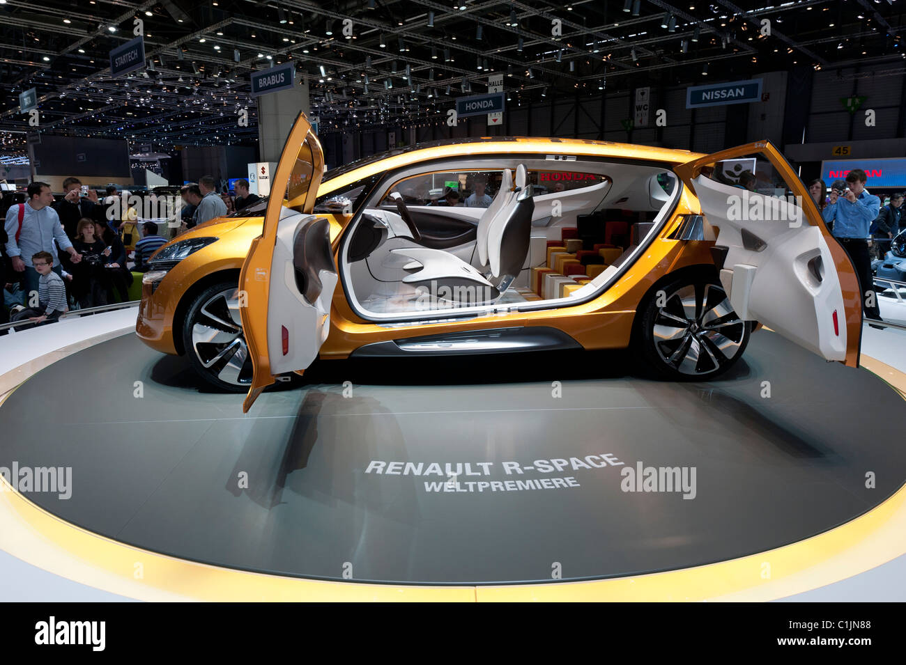 Renault R-Space concept at the Geneva Motor Show 2011 Switzerland Stock  Photo - Alamy