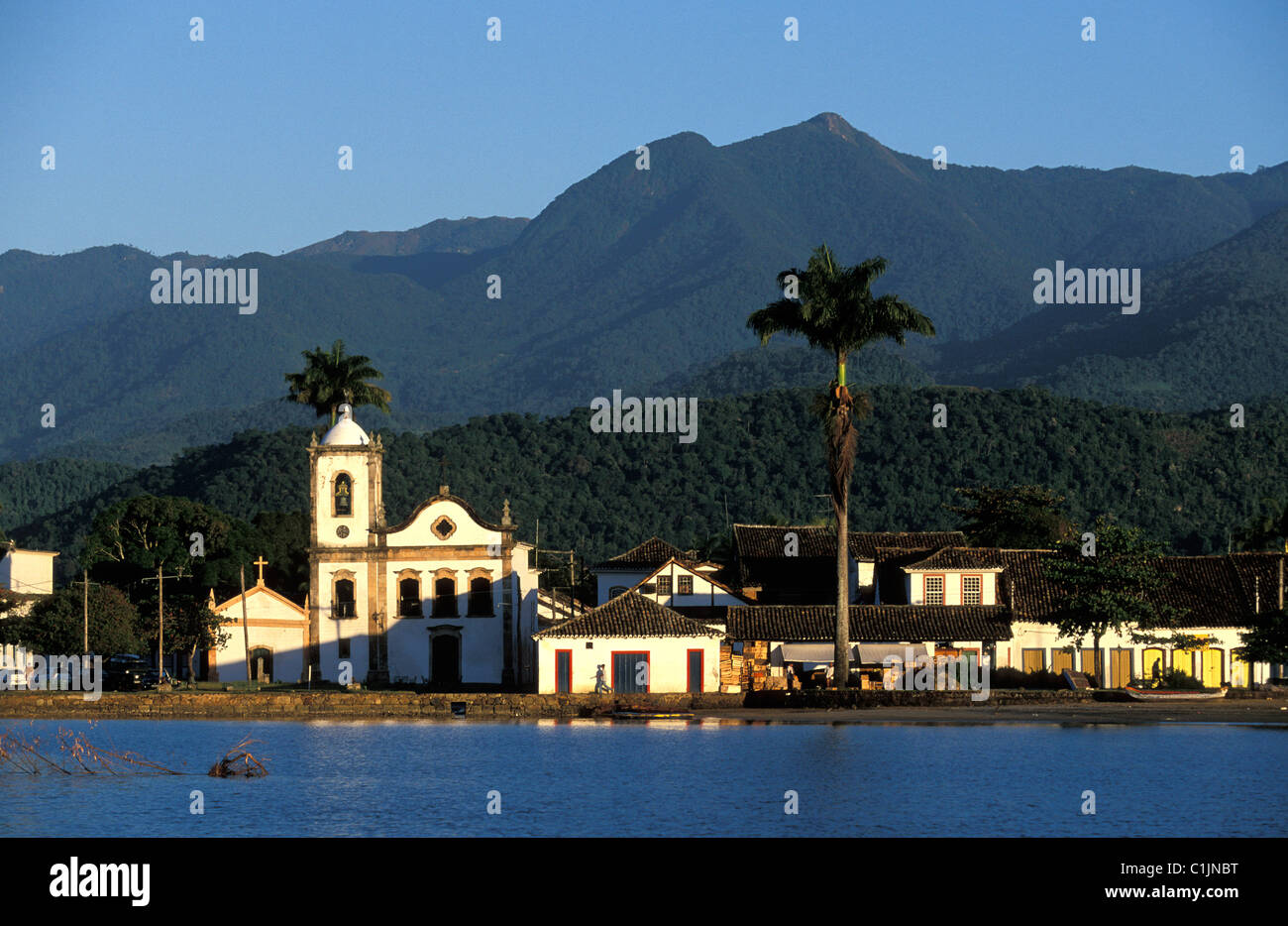 Brazil, Rio de Janeiro State, Parati, Santa Rita church Stock Photo - Alamy