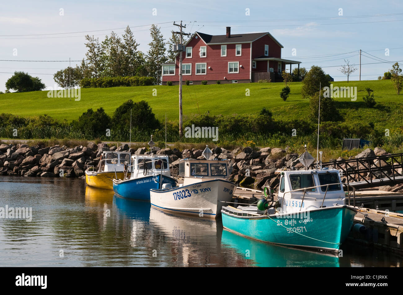 Quebec, Canada. Small fishing village near GrandeRiviere Stock Photo Alamy