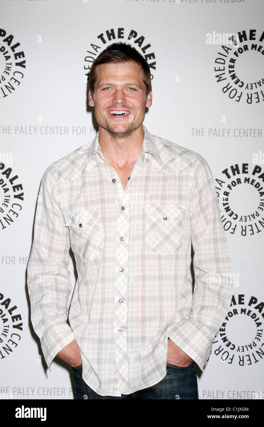 Bailey Chase Advance screening of the thirdseason premiere of 'Saving