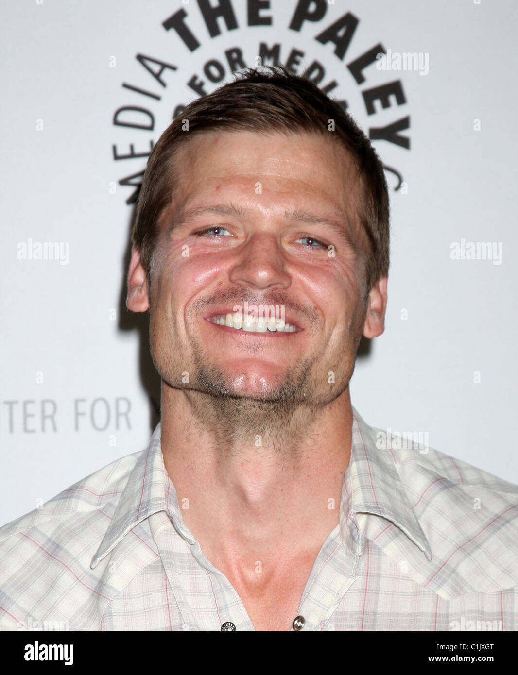 Bailey Chase Advance screening of the third-season premiere of 'Saving Grace' held at the Paley Center for Media - Arrivals Stock Photo