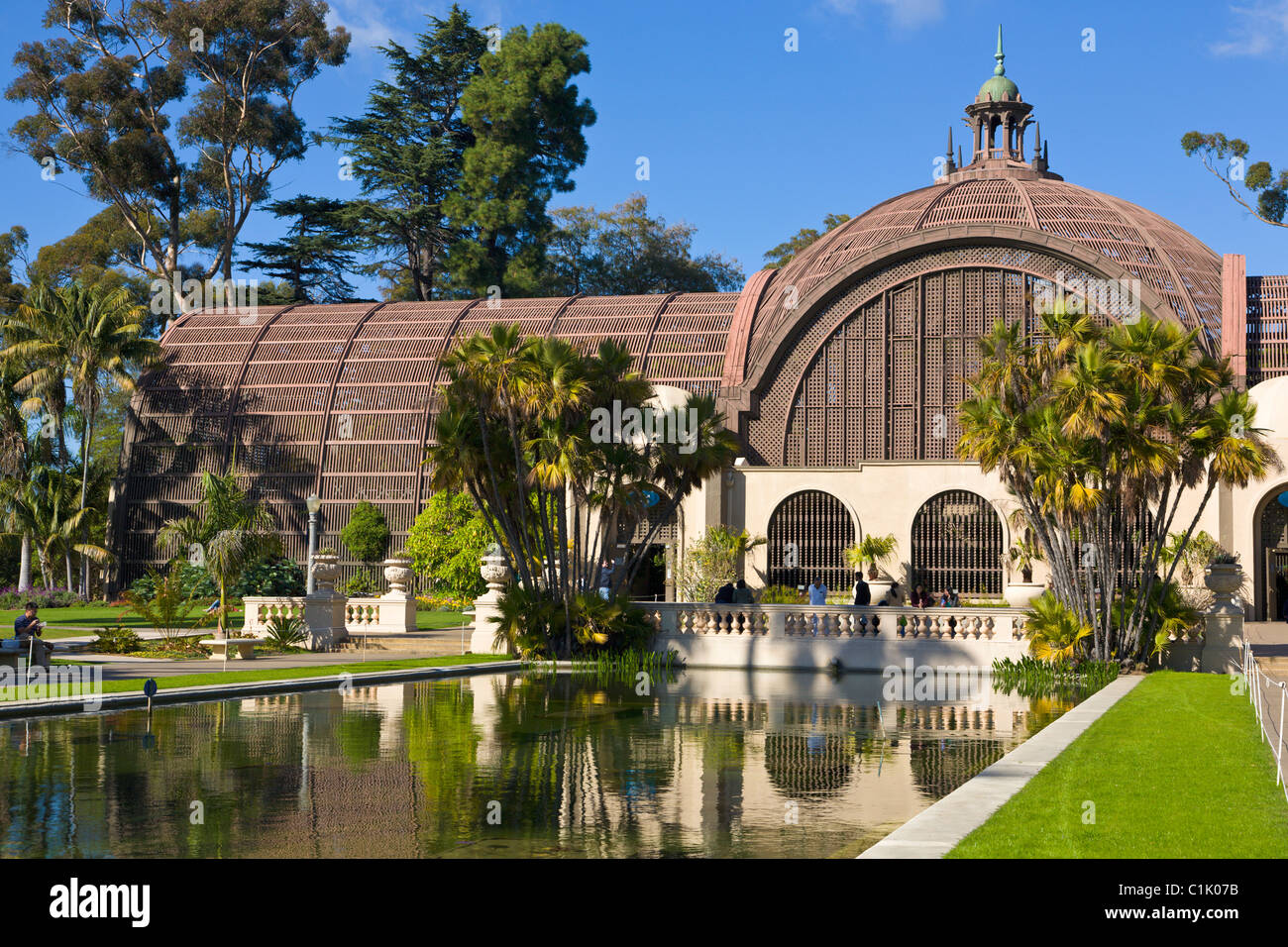Botanical Gardens Balboa Park San Diego California Usa Stock