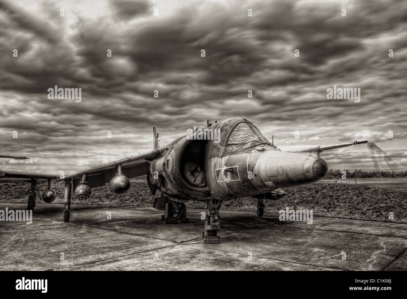 Harrier jump Jet Stock Photo