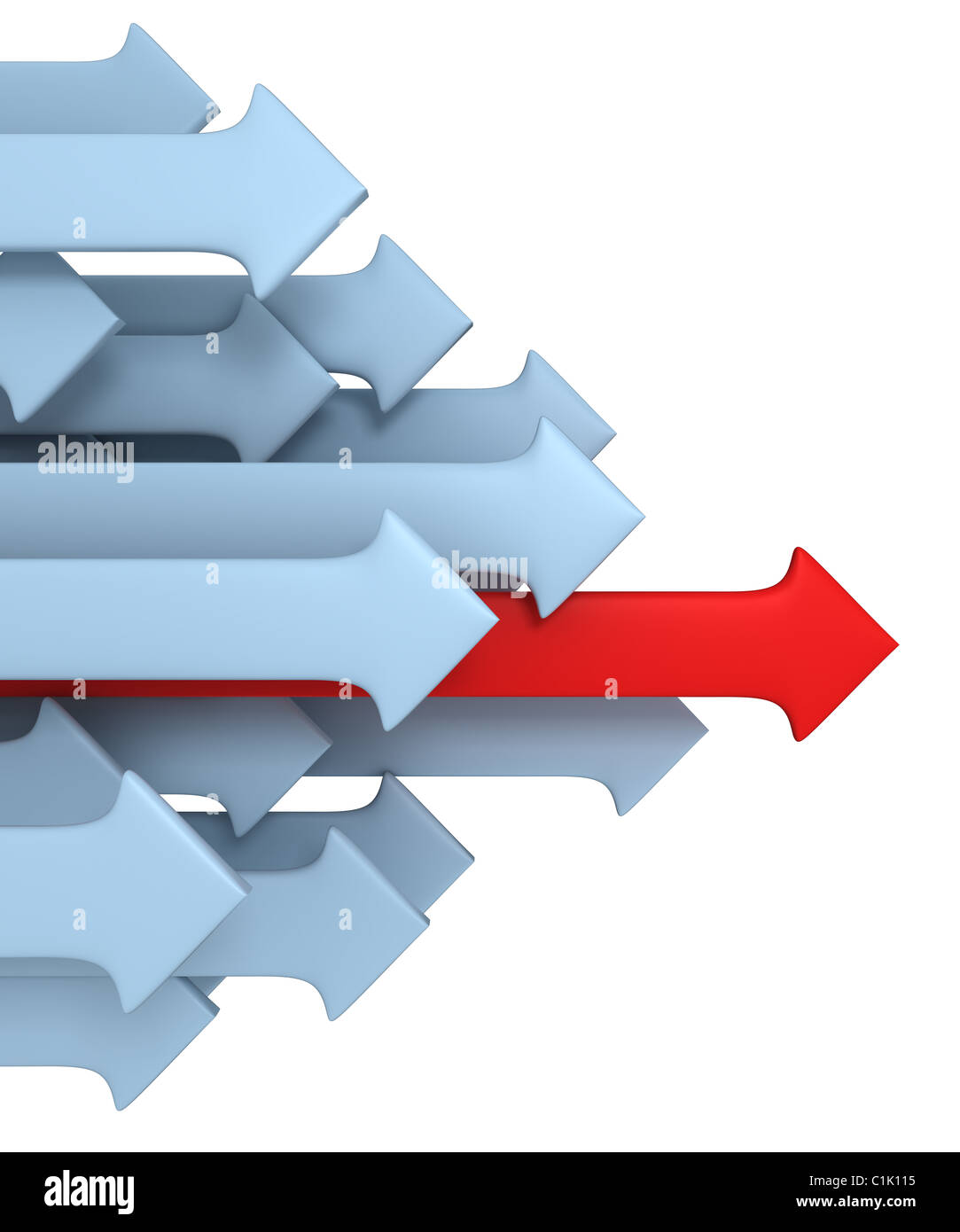 Group of arrows Stock Photo Alamy