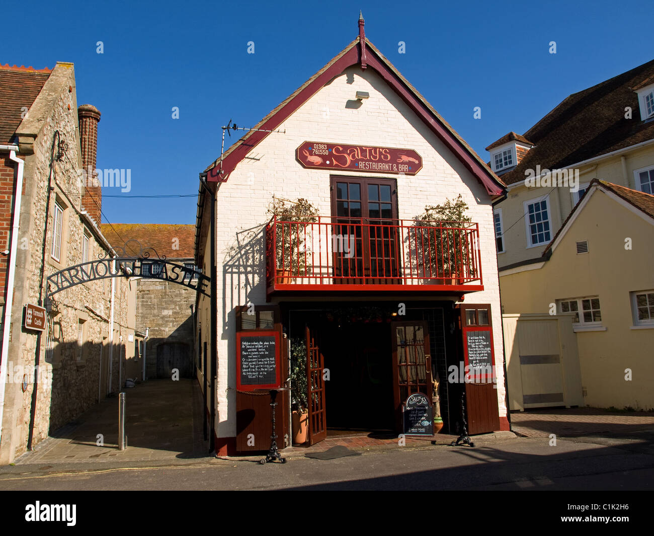 Saltys restaurant bar yarmouth hires stock photography and images Alamy