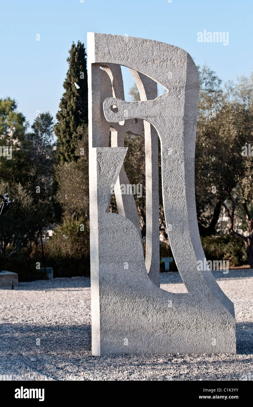 Israel museum billy rose art garden hires stock photography and images