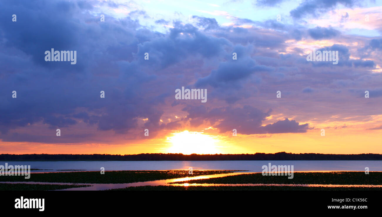 Lake Arbuckle Florida Stock Photo Alamy