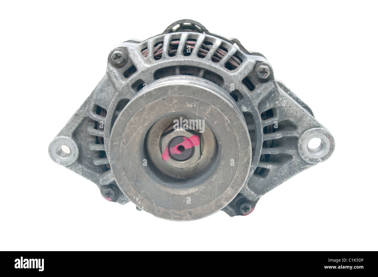 an automobile alternator used to generate electricity Stock Photo Alamy